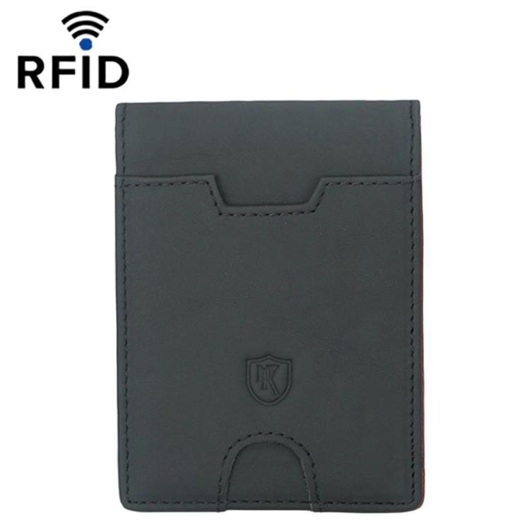 

DKER YP-212 RFID Men 2 Fold Wallet ID Protection Billfold