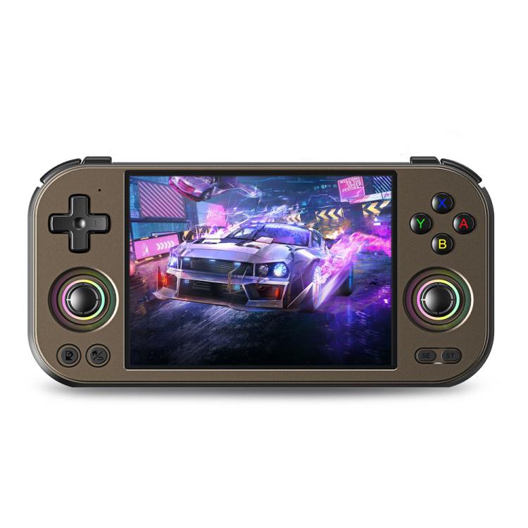 

ANBERNIC RG 477M Android 14 Handheld Game Console With Aluminum Alloy Body, 4.7-Inch LTPS In-Cell Touch Screen, 3D Hall Joystick & Self-Developed AI Assistant 128G(Black)