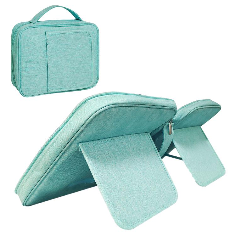 

Portable Book Storage Bag With Handle Stand(Green)