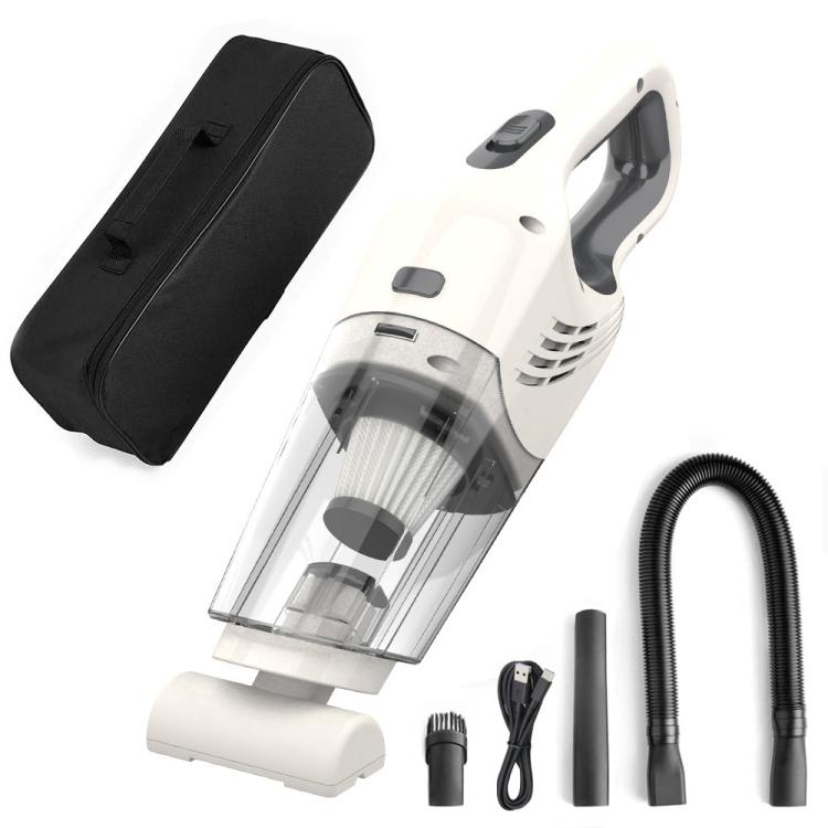 

Car-mounted High-power Strong Suction Cordless Vacuum Cleaner, Color: White 5500PA