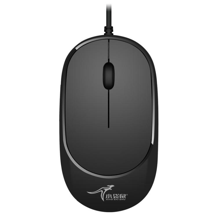 

Little Kangaroo DS-919 Anti-Static Anti-Interference Wired Mouse Business Industrial Slim Mouse, Spec: PS2 Round Port