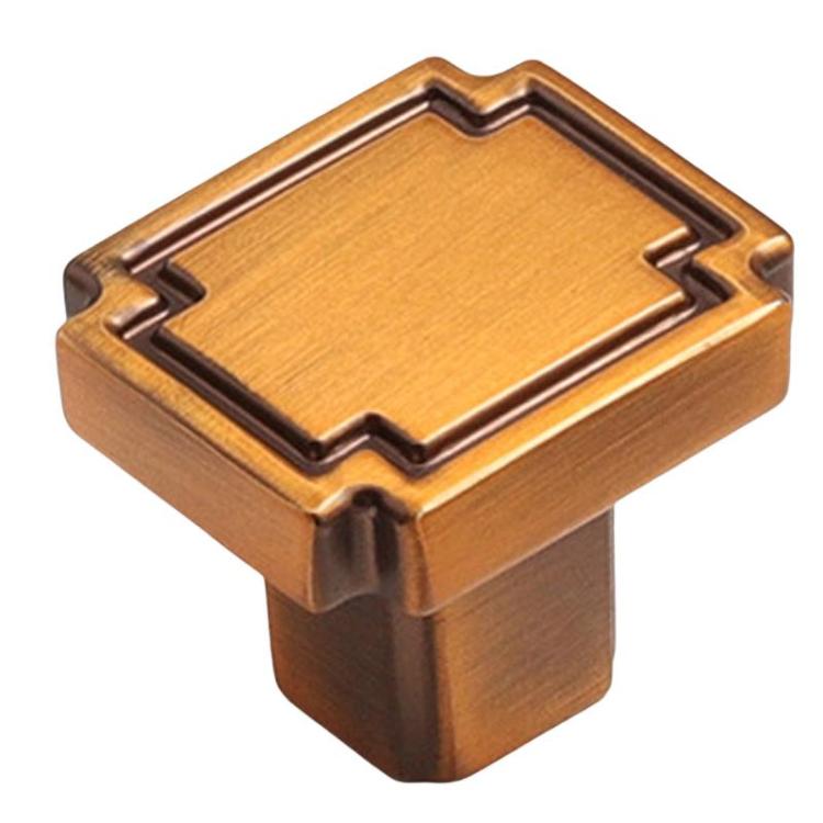 

Vintage Cabinet Door Handle Zinc Alloy Handle For Drawers Wardrobes, Spec: Single Hole Coffee