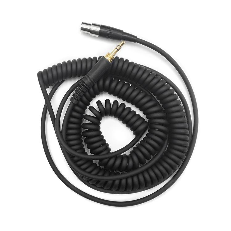 

1.5-4.5m Spring 6.35mm Plug Headphone Cable for AKG Q701 Q702 K712 K240