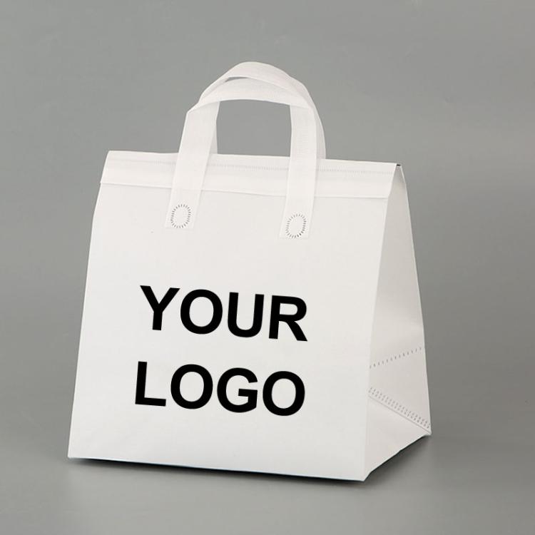 

Aluminum Foil Thermal Takeaway Bag, 50 Bags In One Package, Size: 21x26x11cm