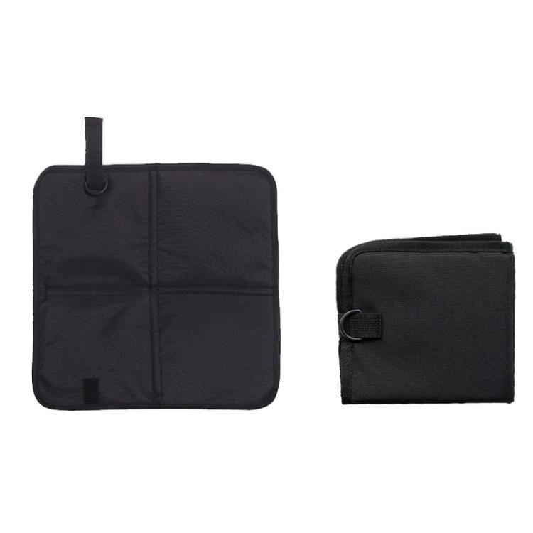 

AOTU AT6216-1 37x35cm Outdoor Portable Moisture-proof Folding Cushion Oxford Cloth Camping Beach Thickened Heat Insulation Cushion(Black)