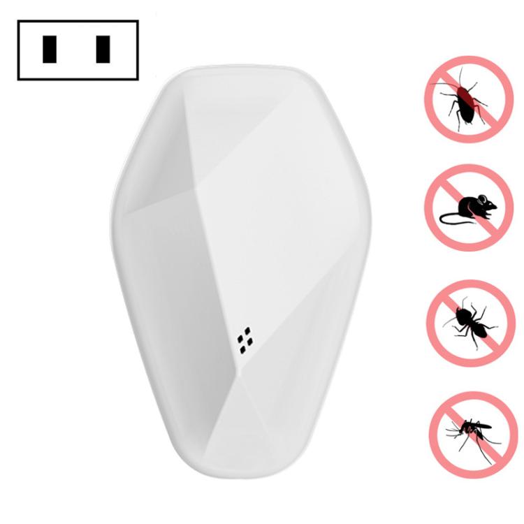 

Ultrasonic Rodent Repellent Eco-Friendly Non-Toxic Electronic Pest Repeller US Plug(White)