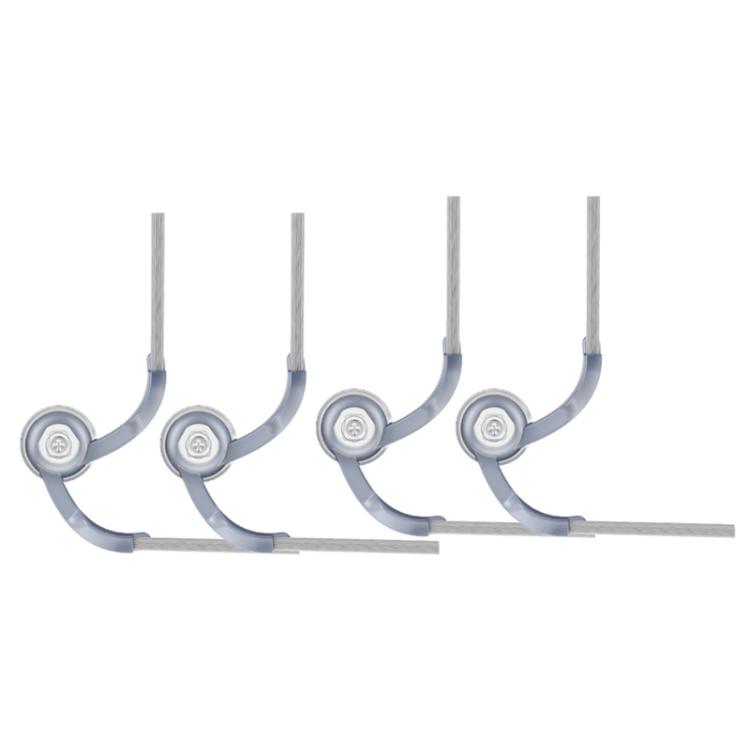 

For Roborock G30 U Sweeping Robot Accessories, Spec: 2pairs Side Brushes