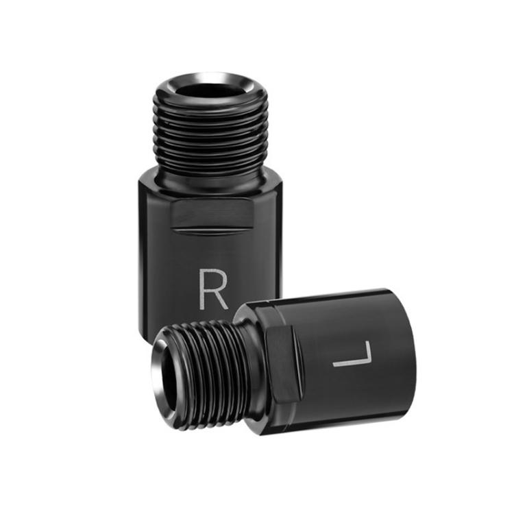 

WEST BIKING Bicycle Pedal Axle Crank Extension(Black)