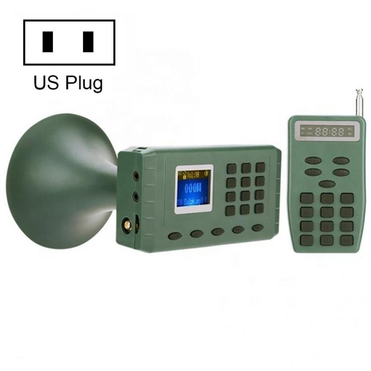 

Outdoor Electronic Remote-Control Amplified Bird Caller MP3 Bird Call Device US Plug