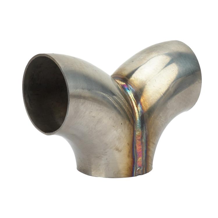 

Y-type Three-way Connector For Stainless Steel Exhaust Pipes, Size: 51mm