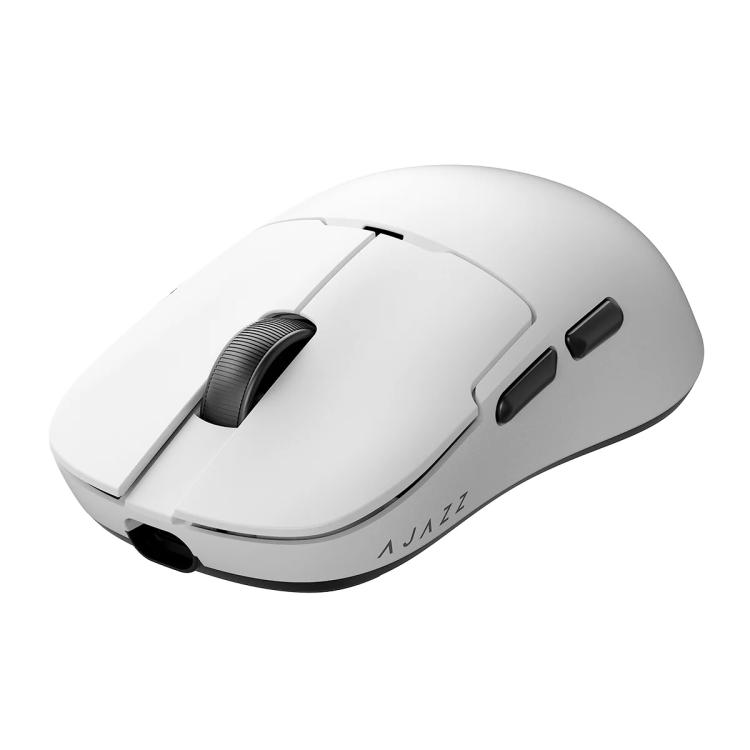 

Ajazz NearLink / Wired / Bluetooth Tri-mode Mouse, Spec: AJ159 NL 400mAh PAW3311 White