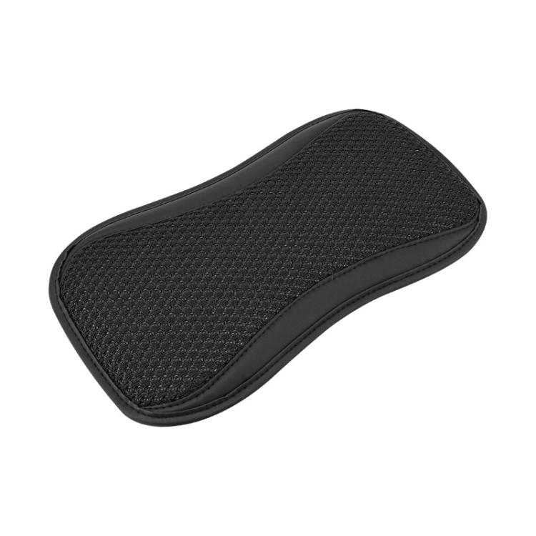 

Universal Height-enhancing Cushion For Car Central Armrest(Ice Silk Black)