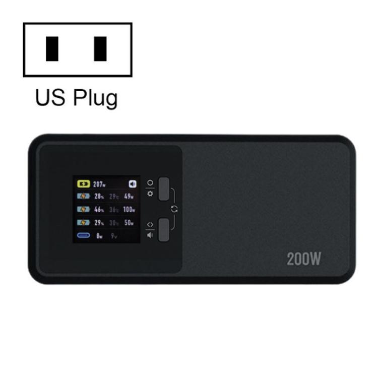 

For DJI Matrice 4T / 4E LKTOP UC342 200W 3-Channel Charger Aerial Photography Charging Butler US Plug