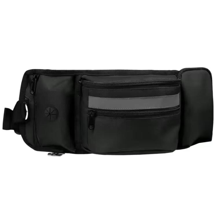 

Pet Training Waist Pack Outdoor Fitness Dog Walking Bag(Black)