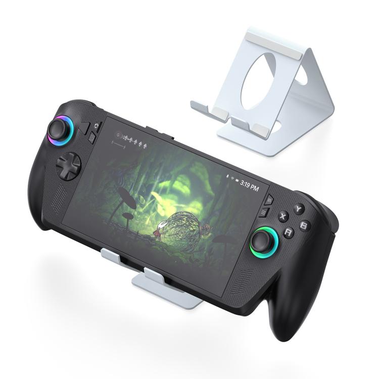 

JYS Universal Metal Desktop Stand for Handheld Consoles Compatible with ROG Xbox Ally/X, Switch, Steam Deck & Lenovo Legion Go(White)