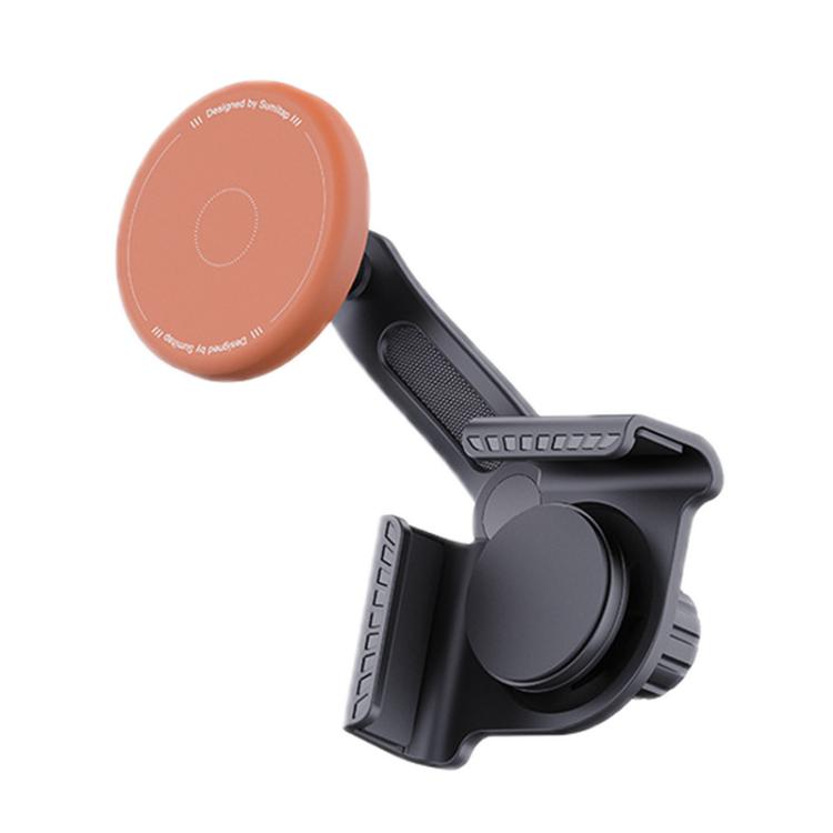 

For Tesla Car Phone Holder Magsafe Silicone Holder(Orange Red)