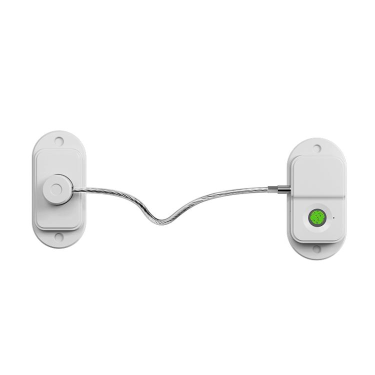 

Fingerprint Child Safety Lock Window Fridge Positioner Restrictor(White)
