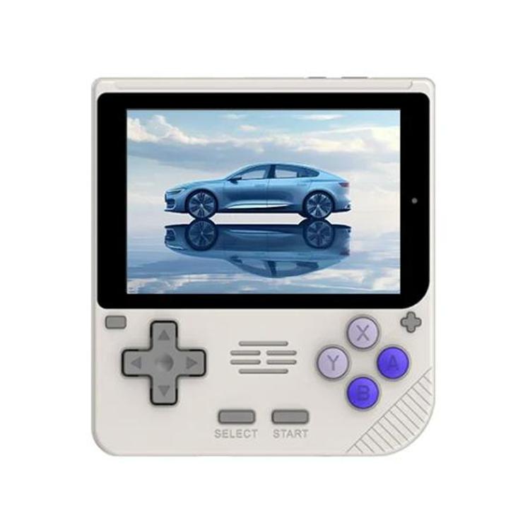 

POWKIDDY V10 Retro Handheld Game Console 3.5-inch IPS OCA Full Fit, Quad-Core Cortex-A35 1.5GHz 64G(Gray)