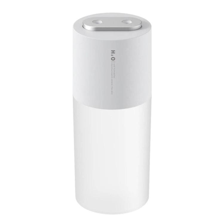 

Portable Dual-Spray Humidifier With USB Night Light(White)