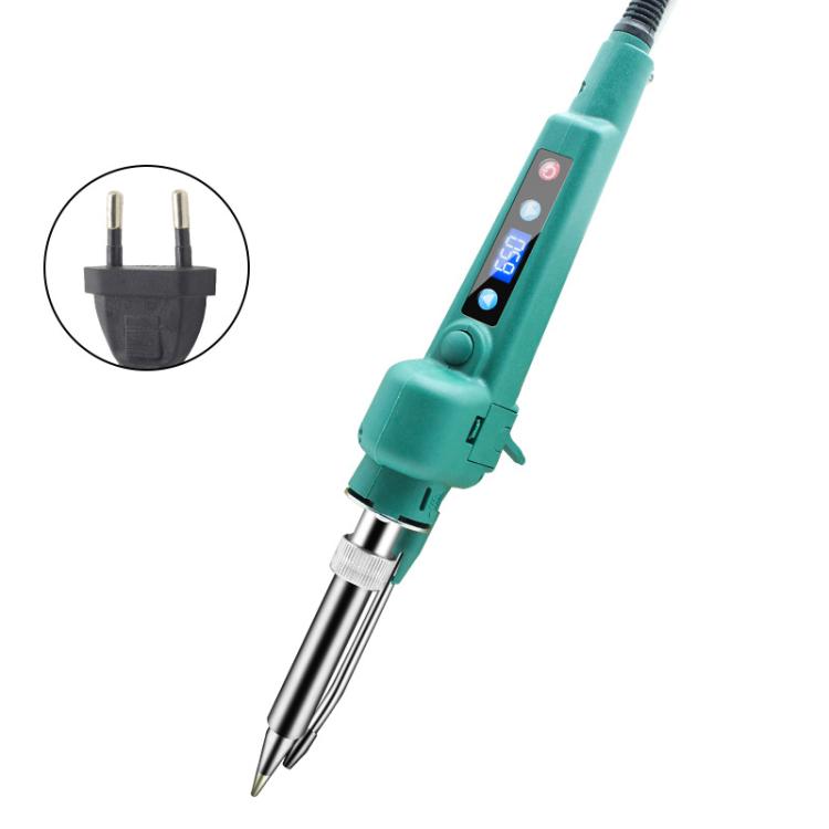 

80W EU Plug Internal Heating Soldering Iron With Auto Solder Feed Digital Temperature Display