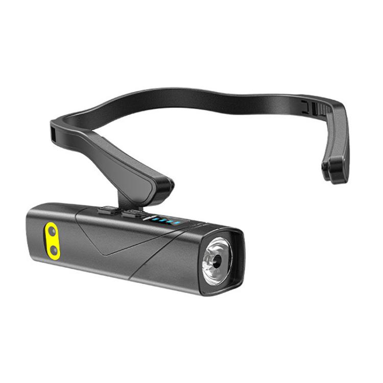 

USB Rechargeable Outdoor Side-Hook Ear-Worn Dual-Light Source LED Headlamp, Specification: Standard Right Ear