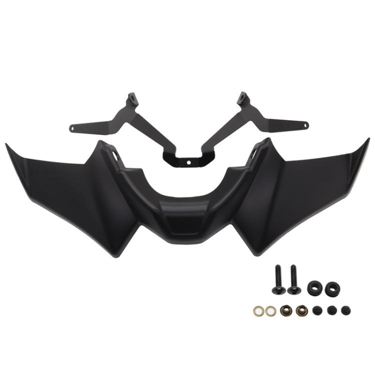 

For Yamaha MT-07 2021-2023 MO-TF015 Motorcycle Fairing Lower Cowl Wind Deflector Front Spoiler(Black)