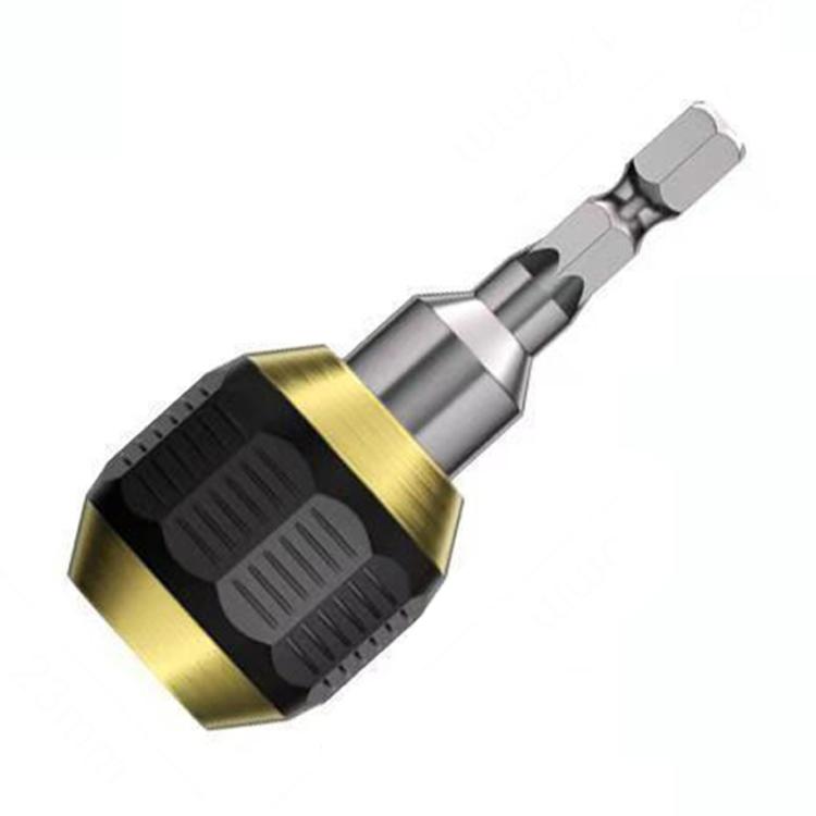 

Single Clip Hexagonal Shank Quick-release Adapter Electric Drill Adapter Quick-release Self-locking Large-head Socket Adapter