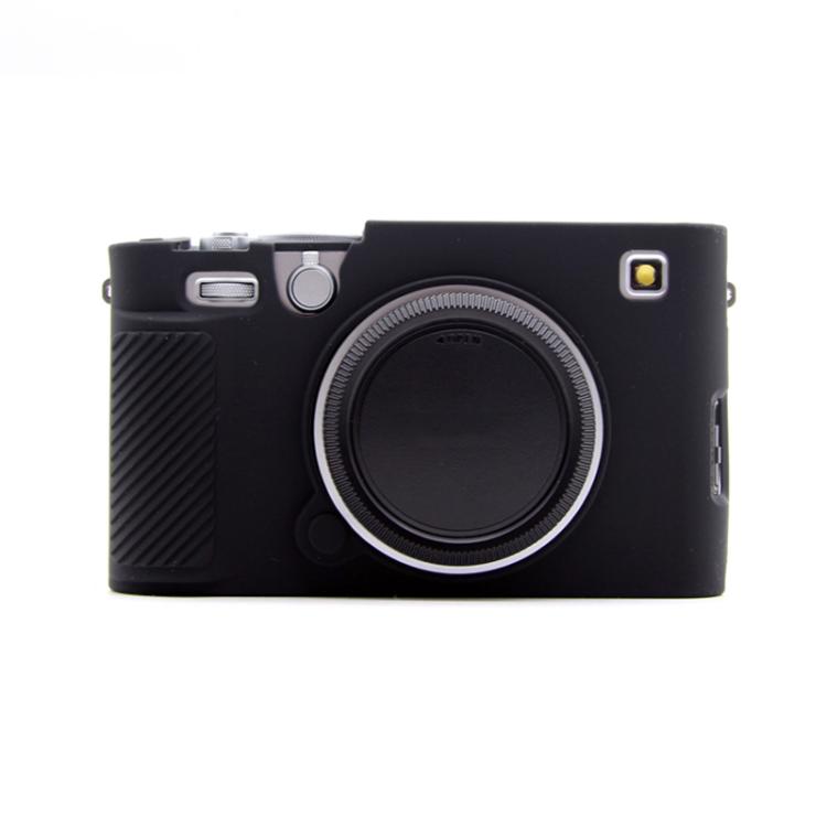 

For FUJIFILM X-E5 Glossy Camera Silicone Protective Case(Black)