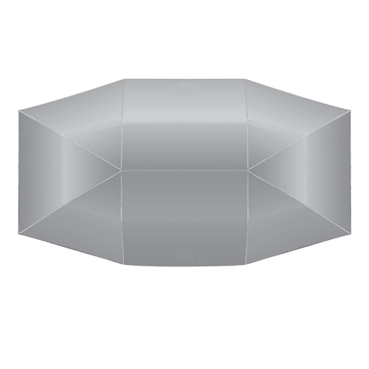 

Car Heat Insulation Sunshade UV Protection Waterproof Tarpaulin, Size: 4.5x2.3m(Silver)