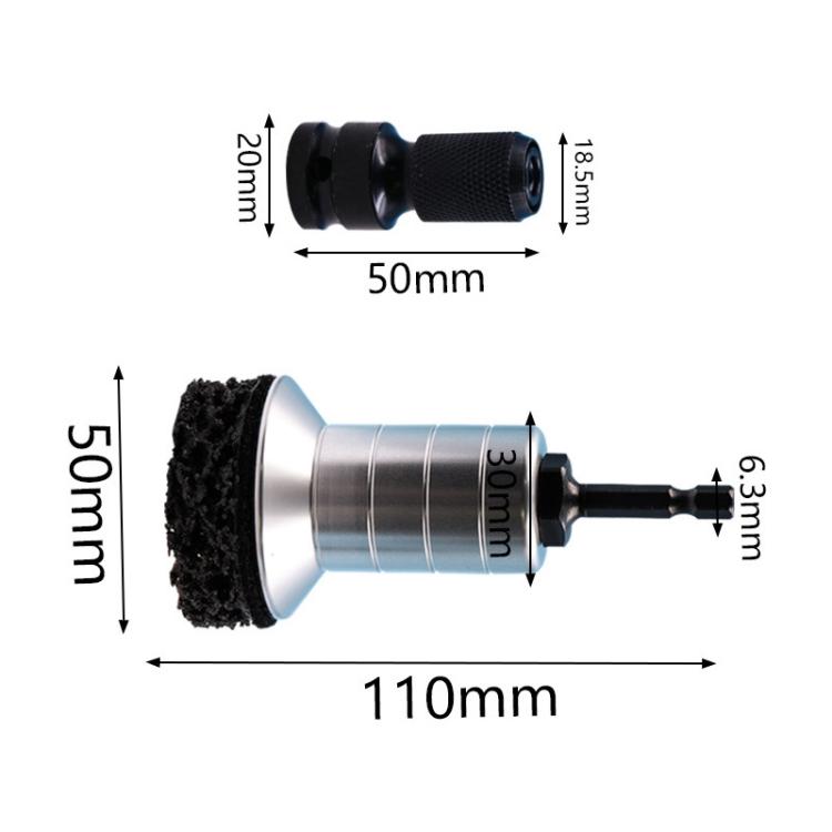 

Car Wheel Hub Axle Rust Removal Maintenance Tool Brake Disc Rust Removal & Care Tool(Silver)