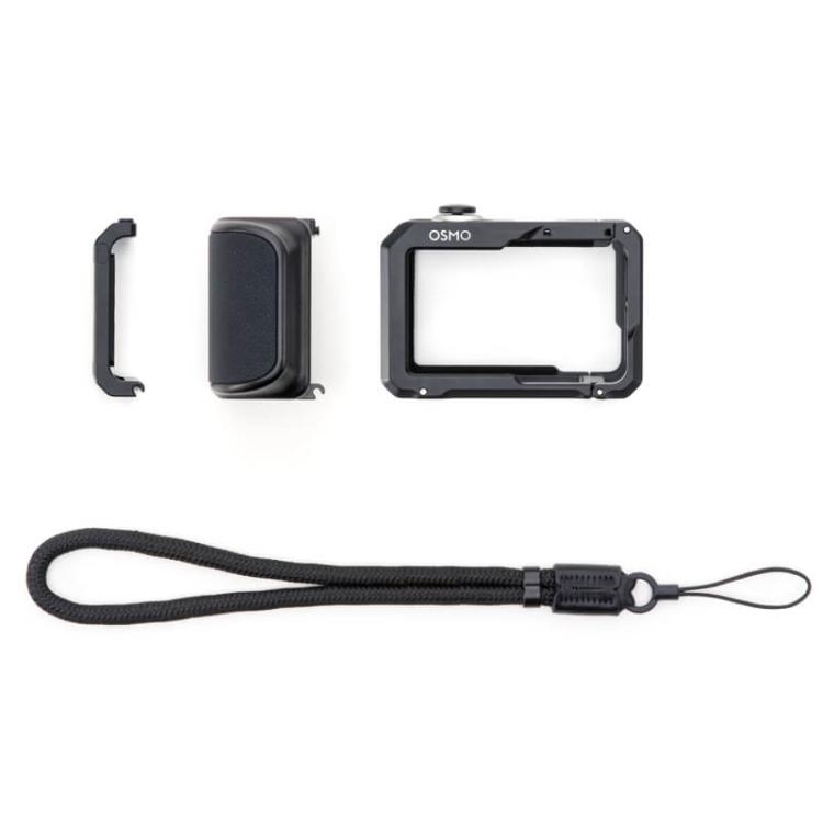 

For DJI Osmo Action 5 Pro / 4 / 3 Original 4pcs /Set Street Shooting Grip Accessory Kit