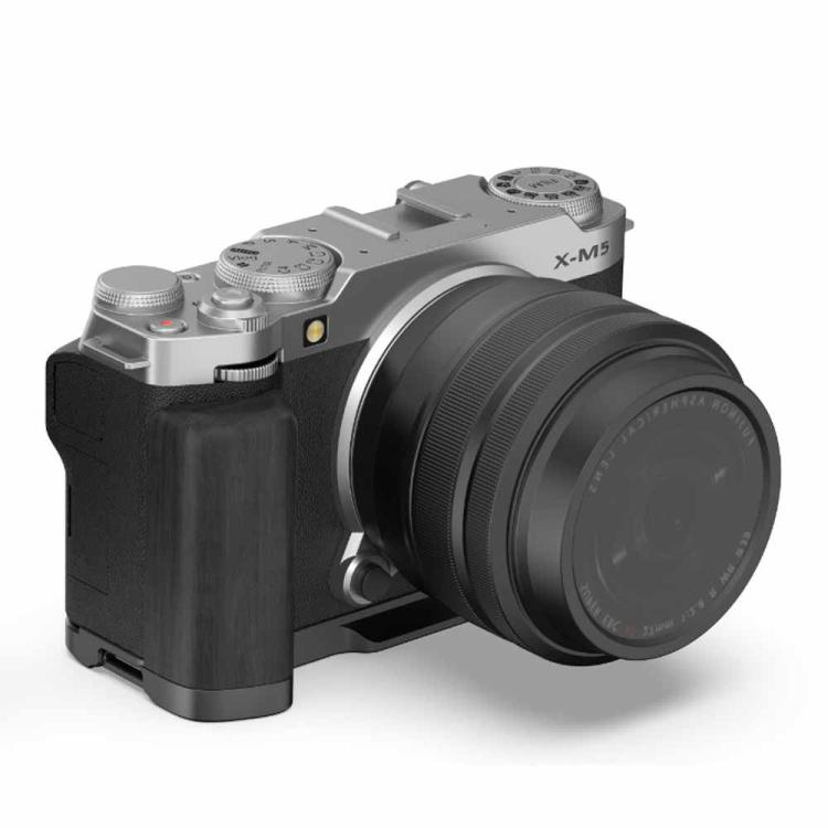 For Fujifilm X-M5 Ebony L-Plate Camera Expansion Accessories Arca-Swiss Quick Release Metal Base
