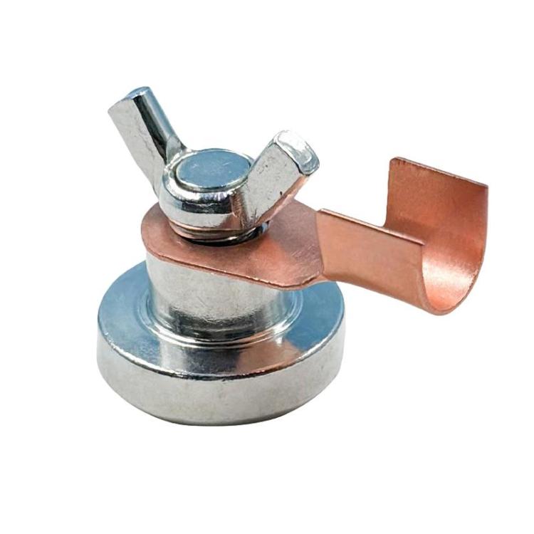 

Magnetic Grounding Head Grounding Device Welder Ground Clamp, Spec: Small