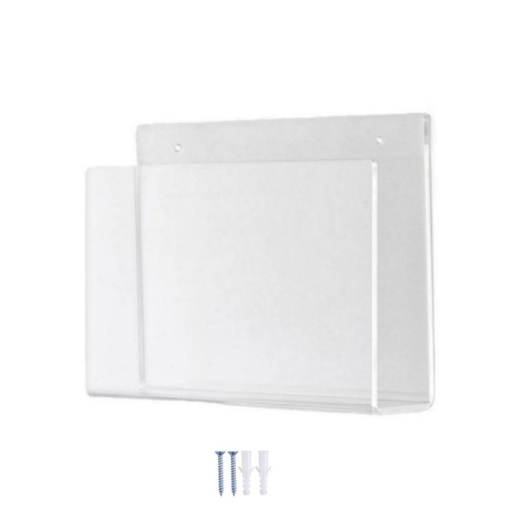 Magazine Book Rv Wall Racks Acrylic Magazine & Book Wall-Mounted Rack For Living Room Office, Spec ...