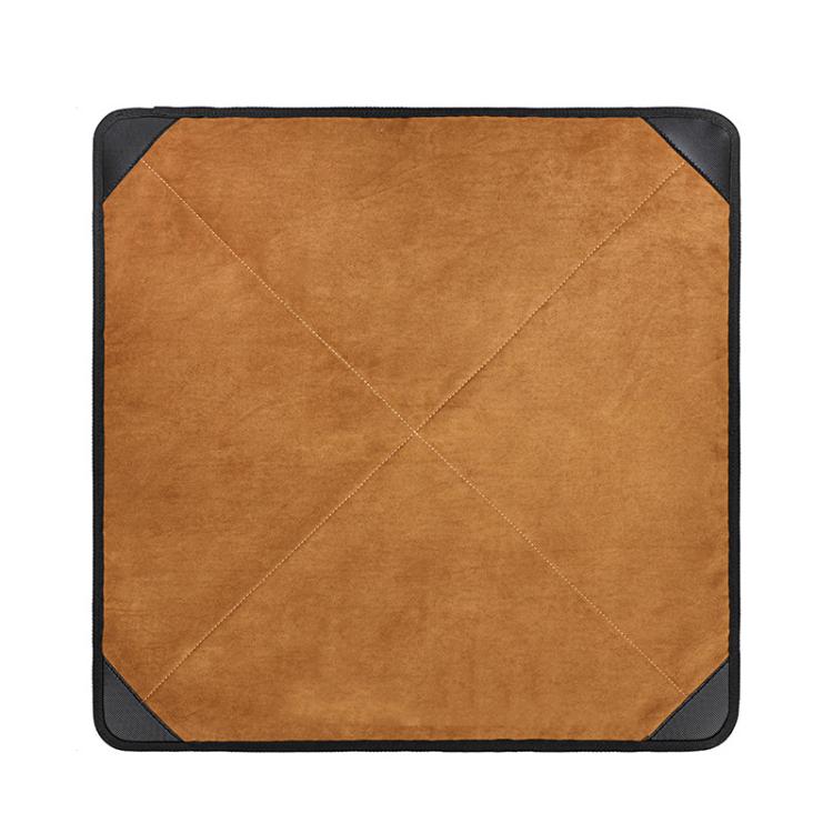 

Multipurpose Camera Wrap Cloth Self-Adhesive Storage Bag For Lenses, Gimbals & Tablet Devices, Size: L Brown