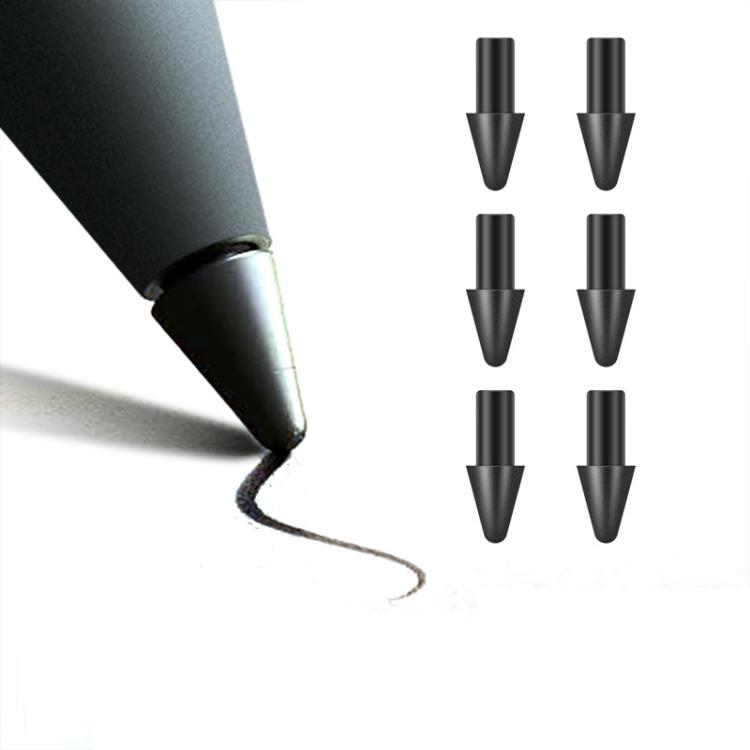 6pcs /Pack Stylus Nibs Replacement Tips For reMarkable Paper Pro Notepad(Black)