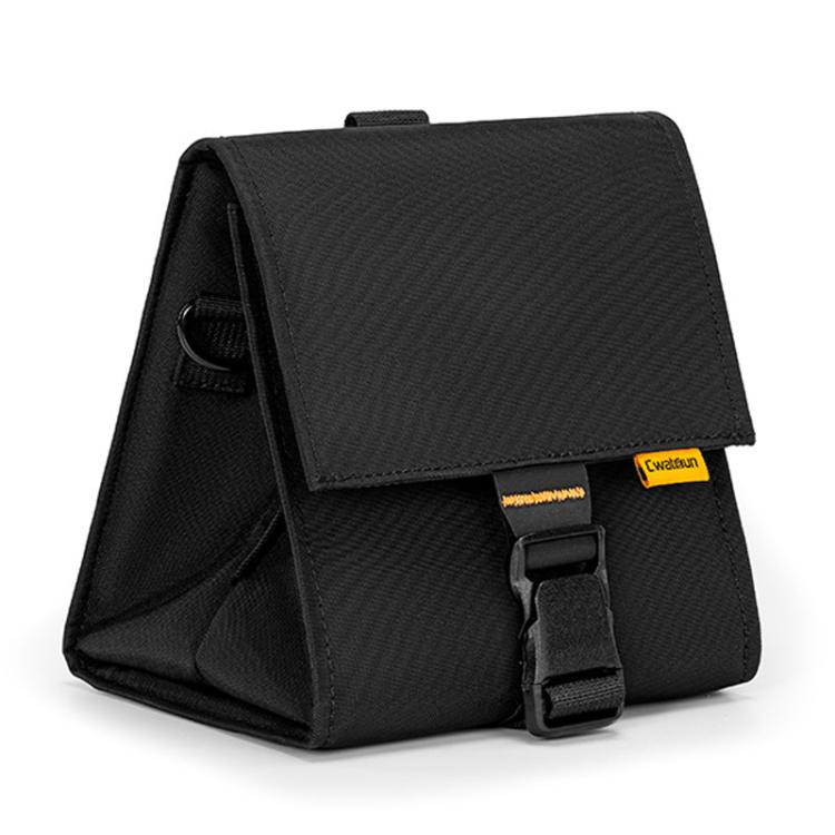 Cwatcun D258 Compact DSLR Mirrorless Camera Carry Case Outdoor Photography Bag(Black)