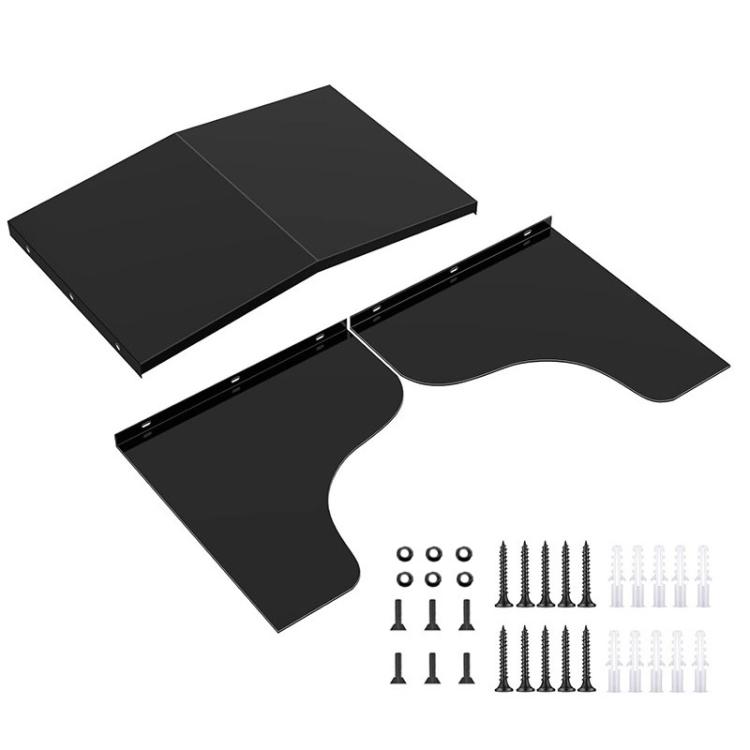 Wall-Mounted Charging Pile Rain Cover Universal Protection Kit For Charging Stations(Black)