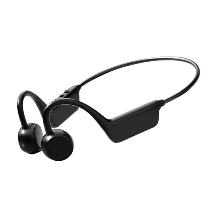 

X1 Air-Conduction Bluetooth Earphones Running Exercise Waterproof Over-Ear Earphones(Black)