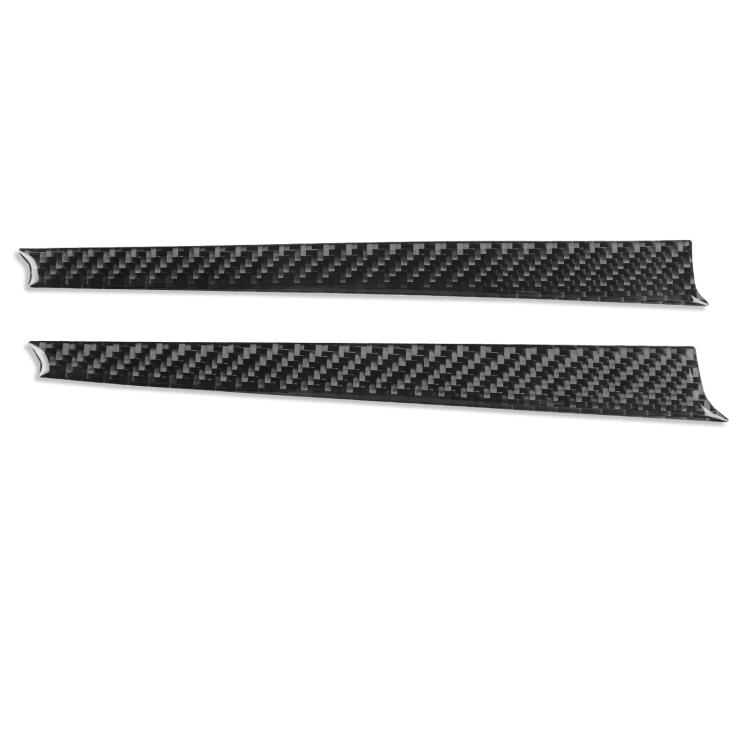 

For 2022-2025 BYD Seal Right-Hand Drive 2pcs /Set Passenger Side Dashboard Trim Sticker(Black)