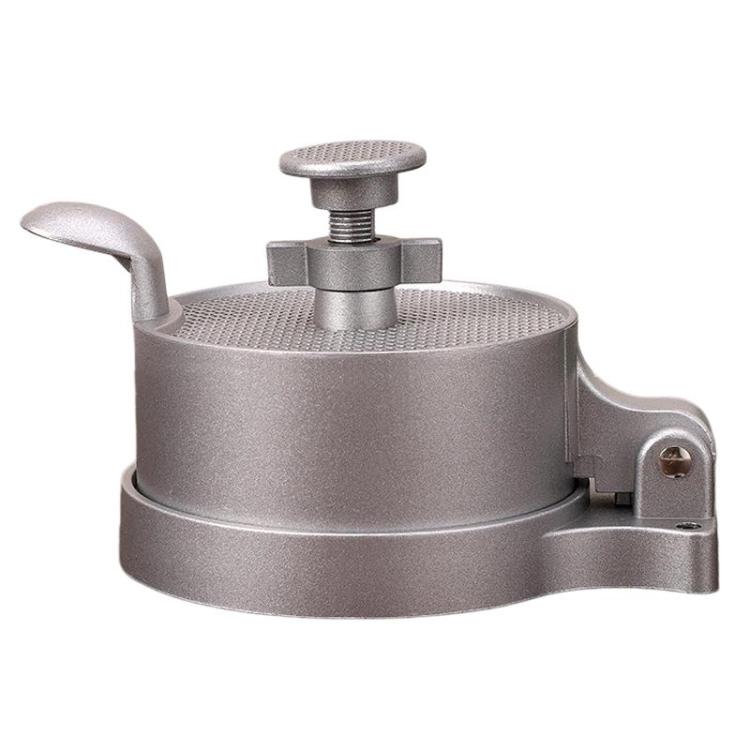 

Portable Household Manual Round Meat Press Kitchen Hamburger Patty Mold, Style: Flip Cover