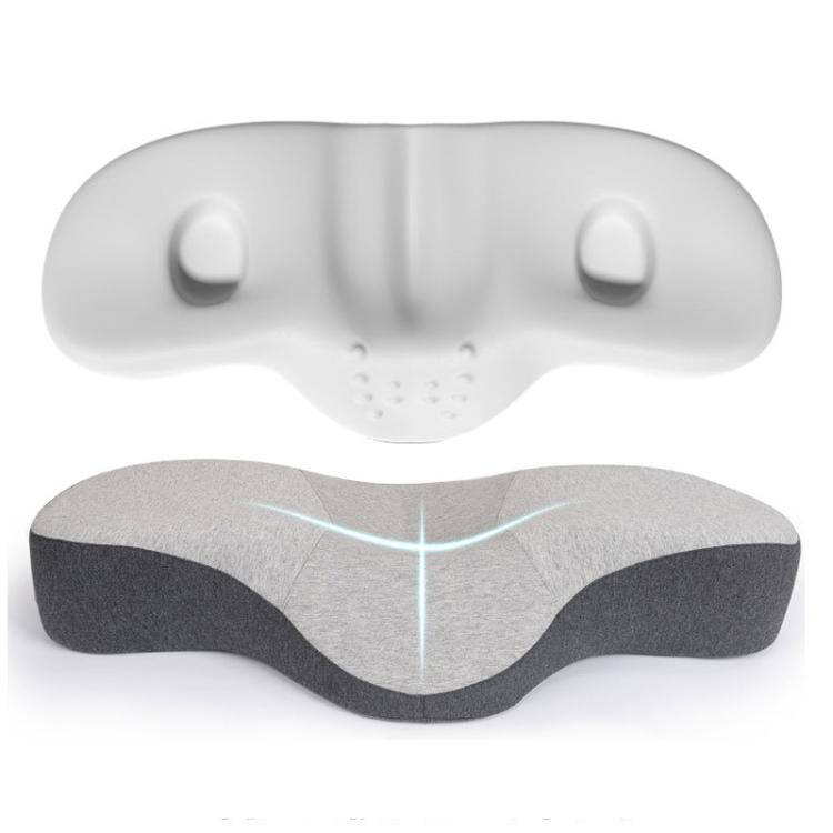 

Frog Design Neck Pillow for Pain Relief Memory Foam Cervical Pillow with Ergonomic Contour for Side & Back Sleepers Standard Version