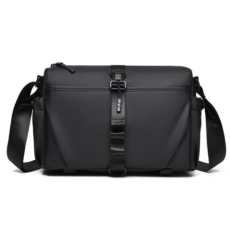 

WEIXIER WD5628 Men Sling Bag Large Capacity Chest Pack With Magnetic Buckle, Expandable Bottom For Tripod(Black)