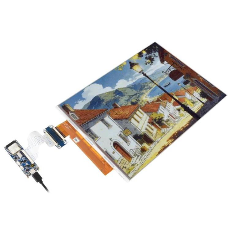 

Waveshare 34349 ESP32-S3 13.3 Inch Full Color E-Paper Display Onboard Audio Codec Chip Support WiFi & Bluetooth 5