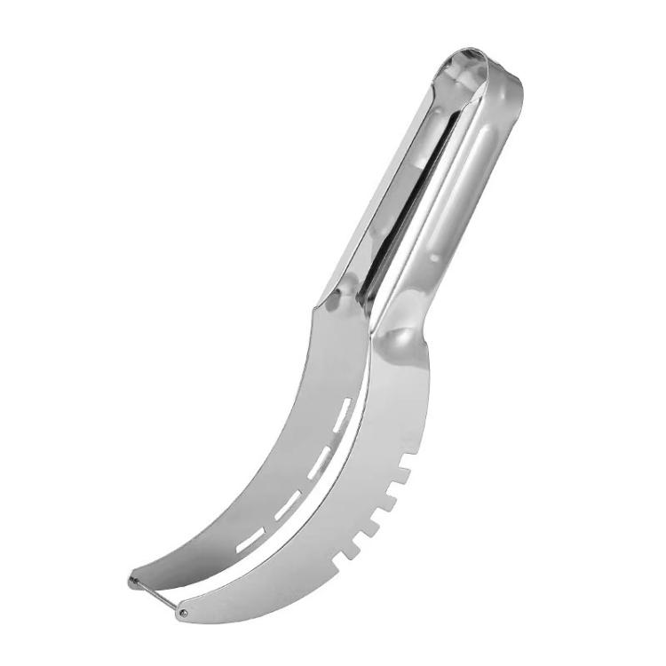 

LsCook 430 Thickened Stainless Steel Watermelon Slicer(0.8mm Thickness Natural Color)