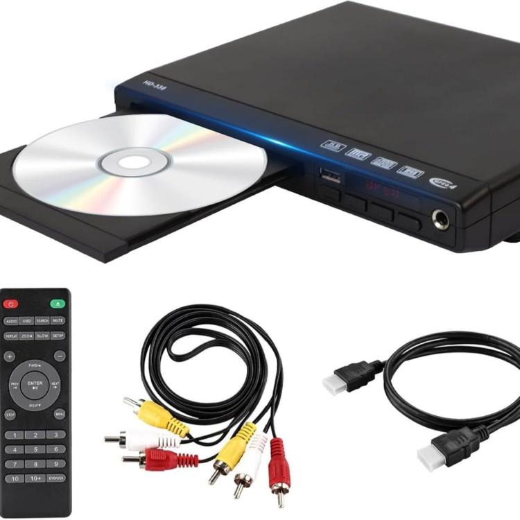 

High-Definition Mini Home DVD/EVD/VCD Player Children CD Player(US Plug)