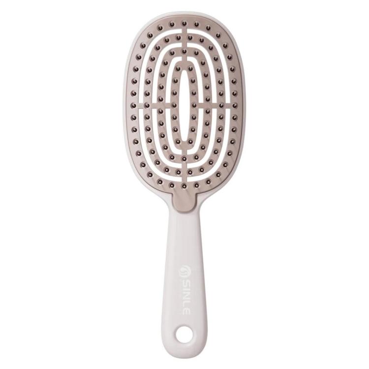 Self-Cleaning Airbag Comb With High-Top Volume Massage Function(Purple Velvet White)