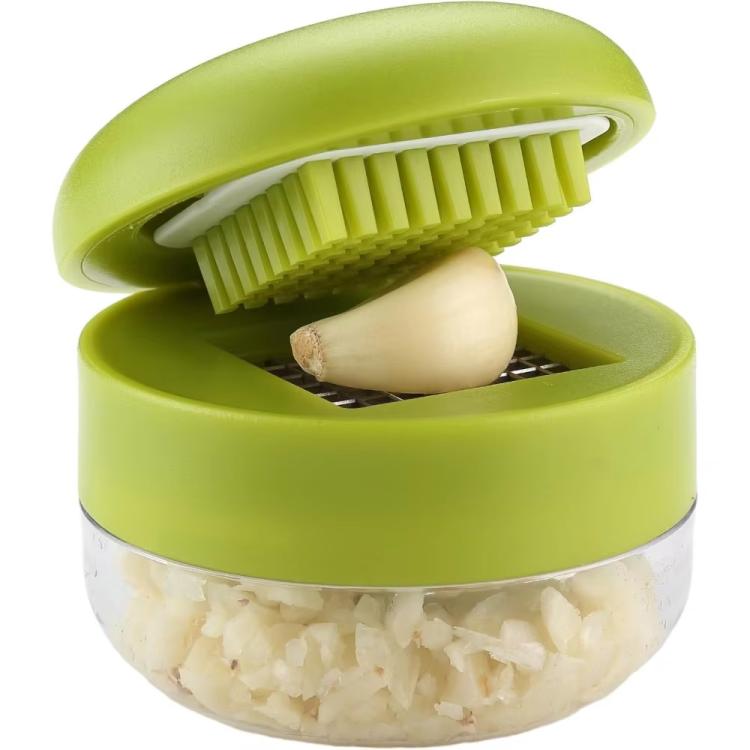 LsCook Manual Garlic Press Multifunctional Kitchen Garlic Crusher(Colored Box Packaging)