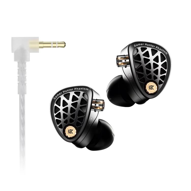 

KZ Phantom Hi-Fi-grade Audio Gaming 1.2m Wired Earphones, Spec: 3.5mm Standard