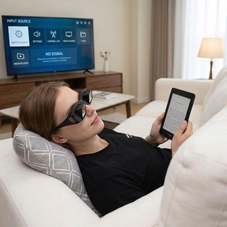 

HD Recumbent Reflective Lazy Glasses For Playing Mobile Phone And Watching TV(Large)